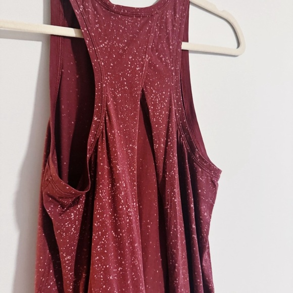 Lululemon - Speckled Burgundy All Tied Up Tank - Picture 9 of 9